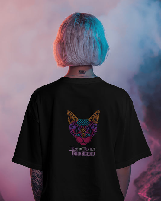 Psychedelic Threads for Cosmic Souls – Transcend the Ordinary Oversized T-shirt