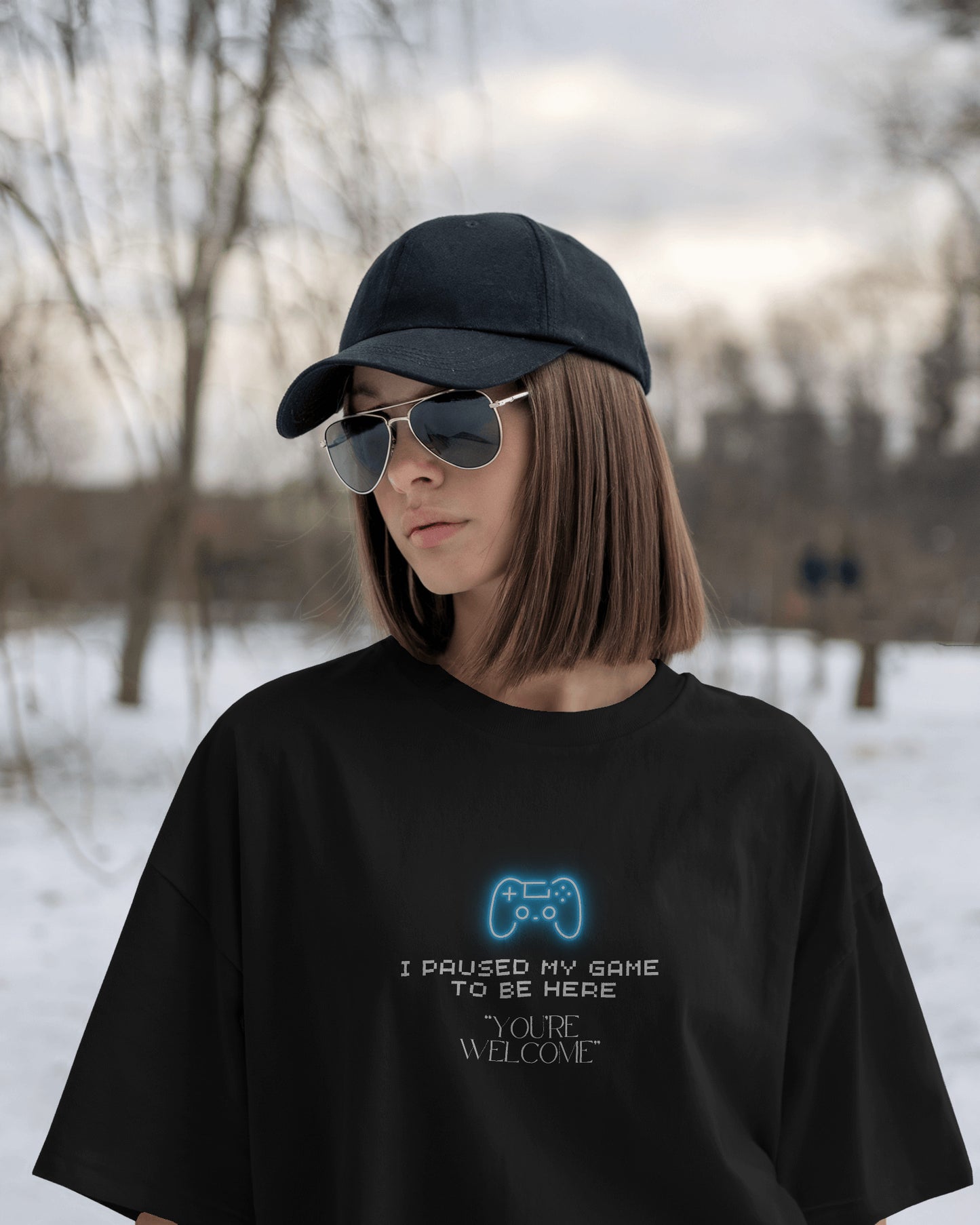 Gamer Mode Oversized T-shirt