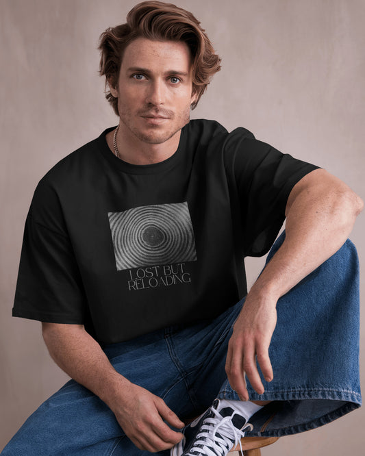 Lost but Reloading oversized tshirt