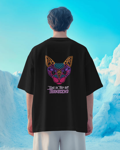Psychedelic Threads for Cosmic Souls – Transcend the Ordinary Oversized T-shirt