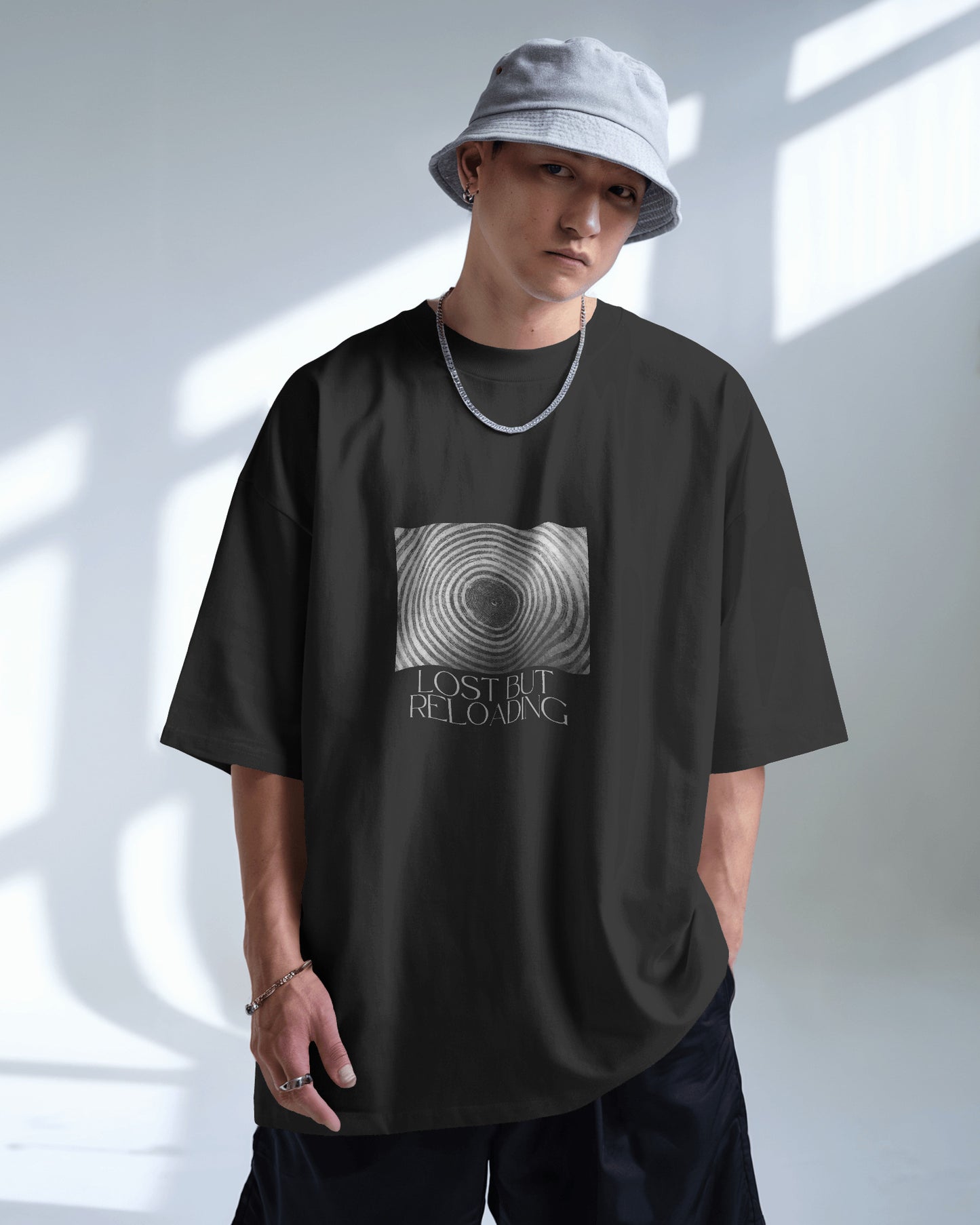 Lost but Reloading oversized tshirt