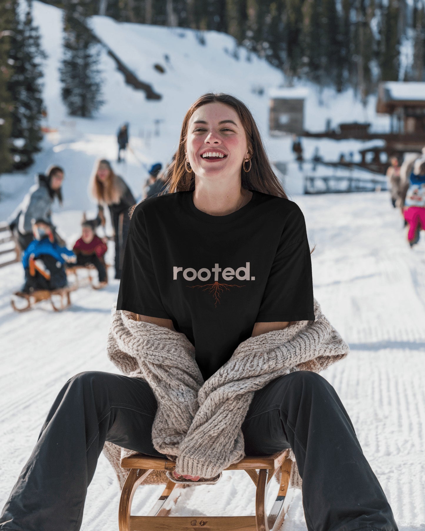 Rooted Oversized Tee