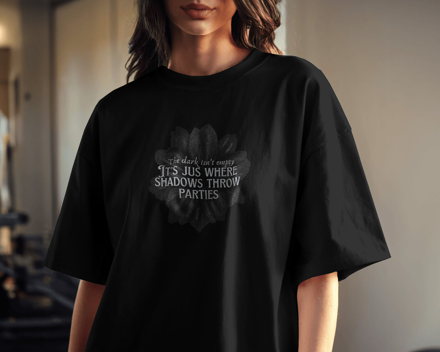 Dark Party Oversized T-shirt